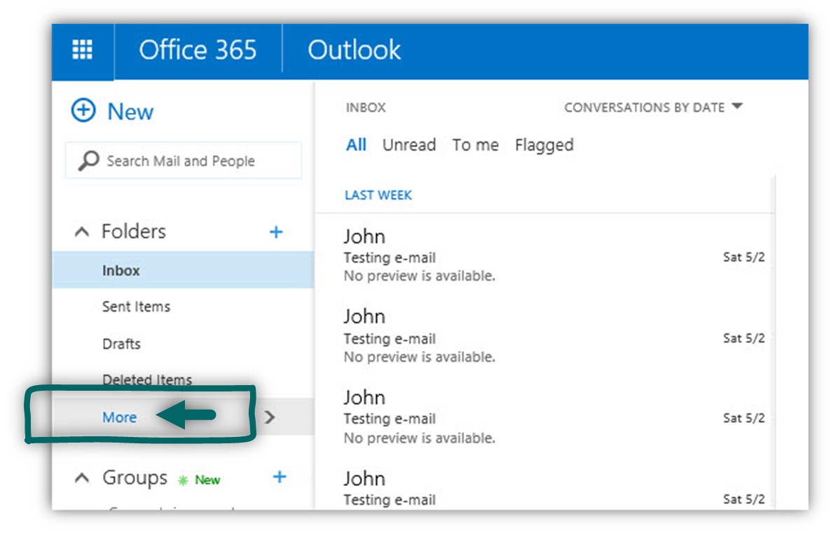 Recover deleted mail items Office 365 47
