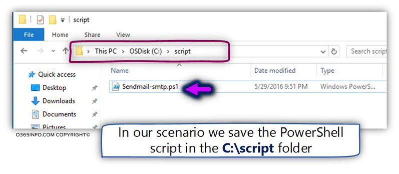 Task 2-3 - Create a Send mail PowerShell script -03