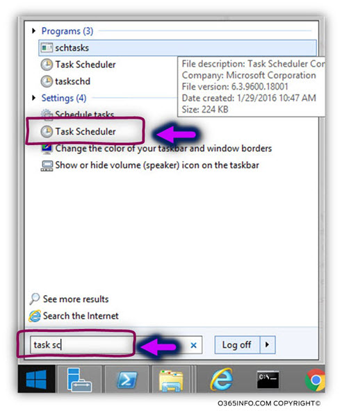 Running send mail PowerShell script using windows task scheduler -00