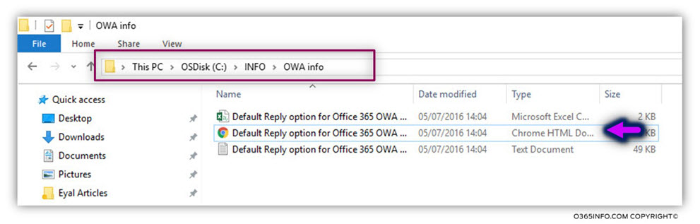 Using the OWA reply setting PowerShell script -02
