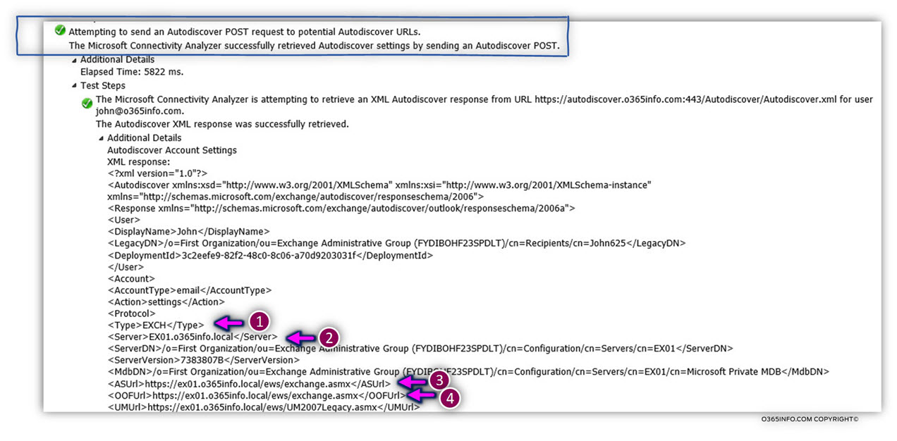 Step 9 of 9 - Attempting to send an Autodiscover POST request to potential Autodiscover URLs -02