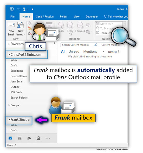 How to access your mailbox you have Full access permissions - Outlook