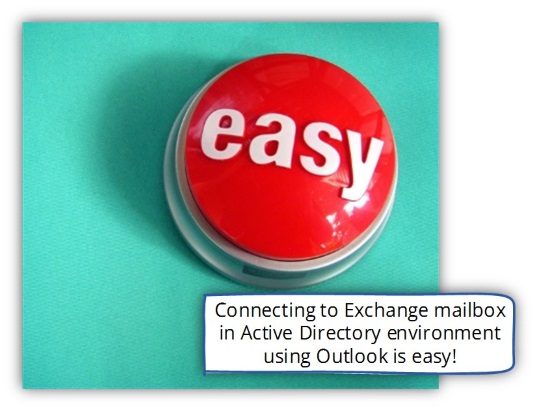 Creating a New Outlook mail profile in a domain environment