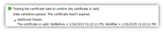 Step 8 of 30- Testing the autodiscover.o365info.com SSL certificate to make sure it's valid-04