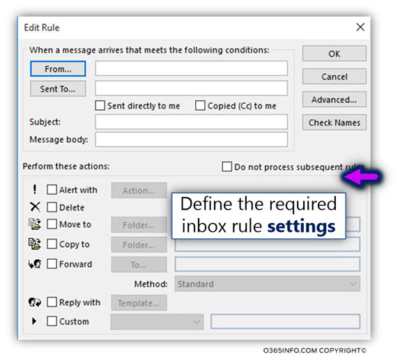 Configuring Automatic Replies - Out of office – using Outlook -07