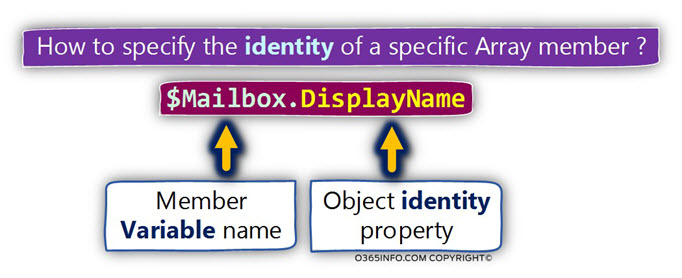 How to specify the identity of a specific Array member -02