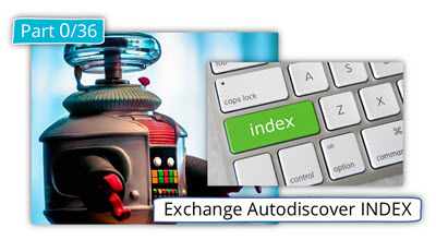 Exchange Autodiscover – Article series - INDEX | Part 00#36