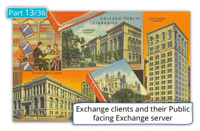 Exchange clients and their Public facing Exchange server | Part 13#36