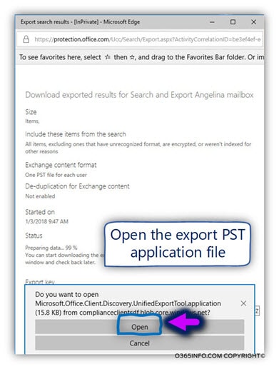 Installing the PST export application on the local host -01-min