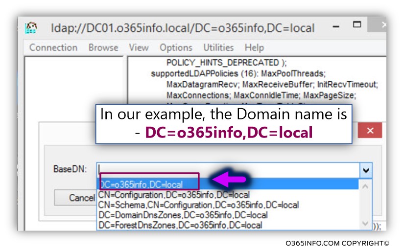 Restore a deleted Active Directory user object using Ldp.exe - 15