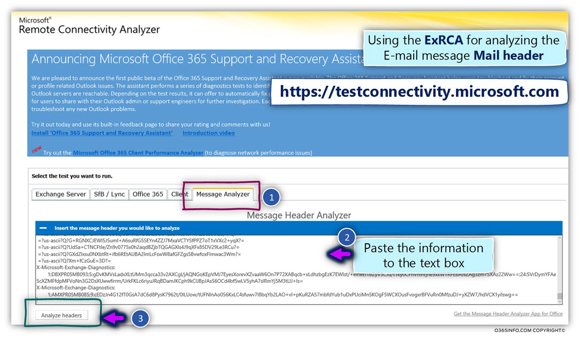 Simulating Spoof E-mail attack and bypassing the SPF verification check –analyzing the result by using EXRCA -01