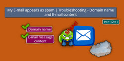My E-mail appears as spam | Troubleshooting - Domain name and E-mail content | Part 12#17
