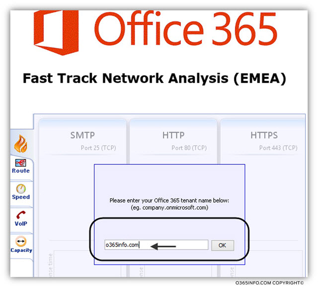 Office 365 Network Analysis Tool -002