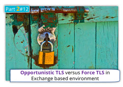 Opportunistic TLS versus Force TLS in Exchange based environment | Part 2#12