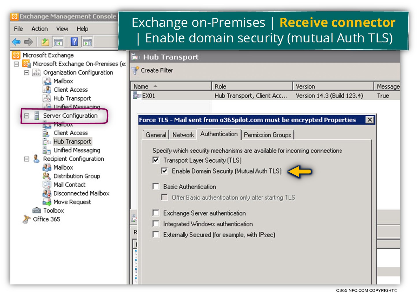 Domain Security -Mutual TLS- in Exchange 2010 -Receive connector-02