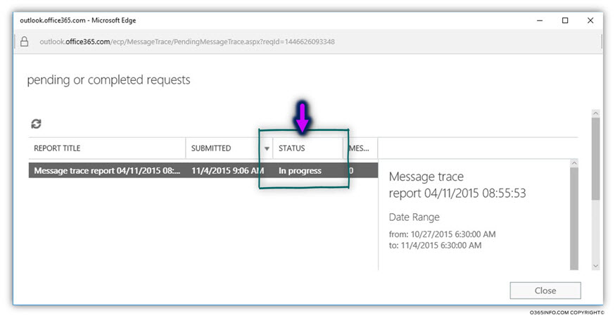 Performing an Extended Message Trace in Office 365 -11