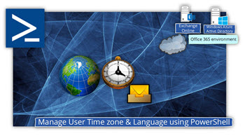 Managing Mailbox Time Zone and Language setting by using PowerShell | Office 365