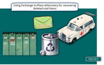 Using Exchange In-Place eDiscovery for recovering deleted mail items | 6#7
