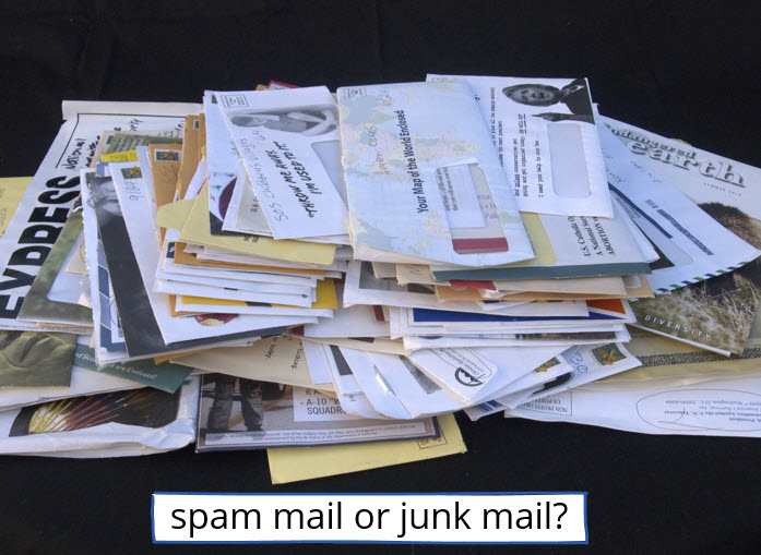 SPAM mail or Junk mail