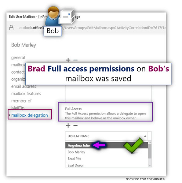 Verifying permissions Exchange mailbox restored mailbox - Undo-SoftDeletedMailbox-02