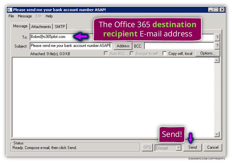 How to simulate a spoof email attack -04