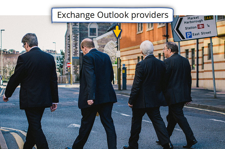 Exchange Outlook providers