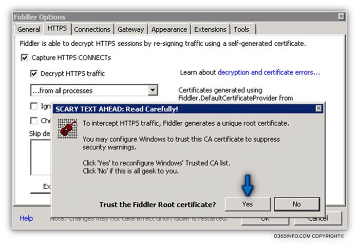 Configuring Fiddler to decrypt HTTPS traffic 03