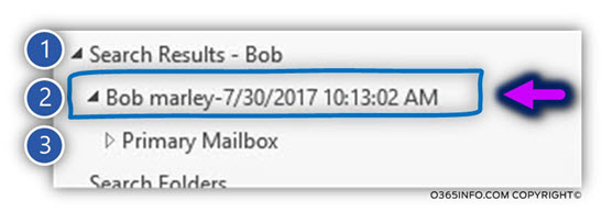 Search-mailbox results folder name -02