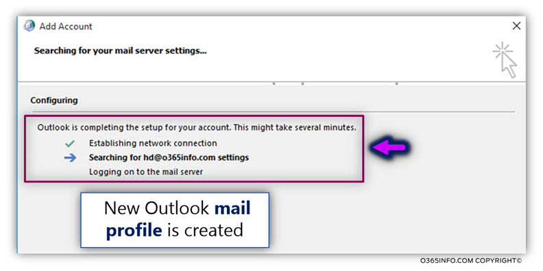 Login to the Shared mailbox using Outlook mail client 