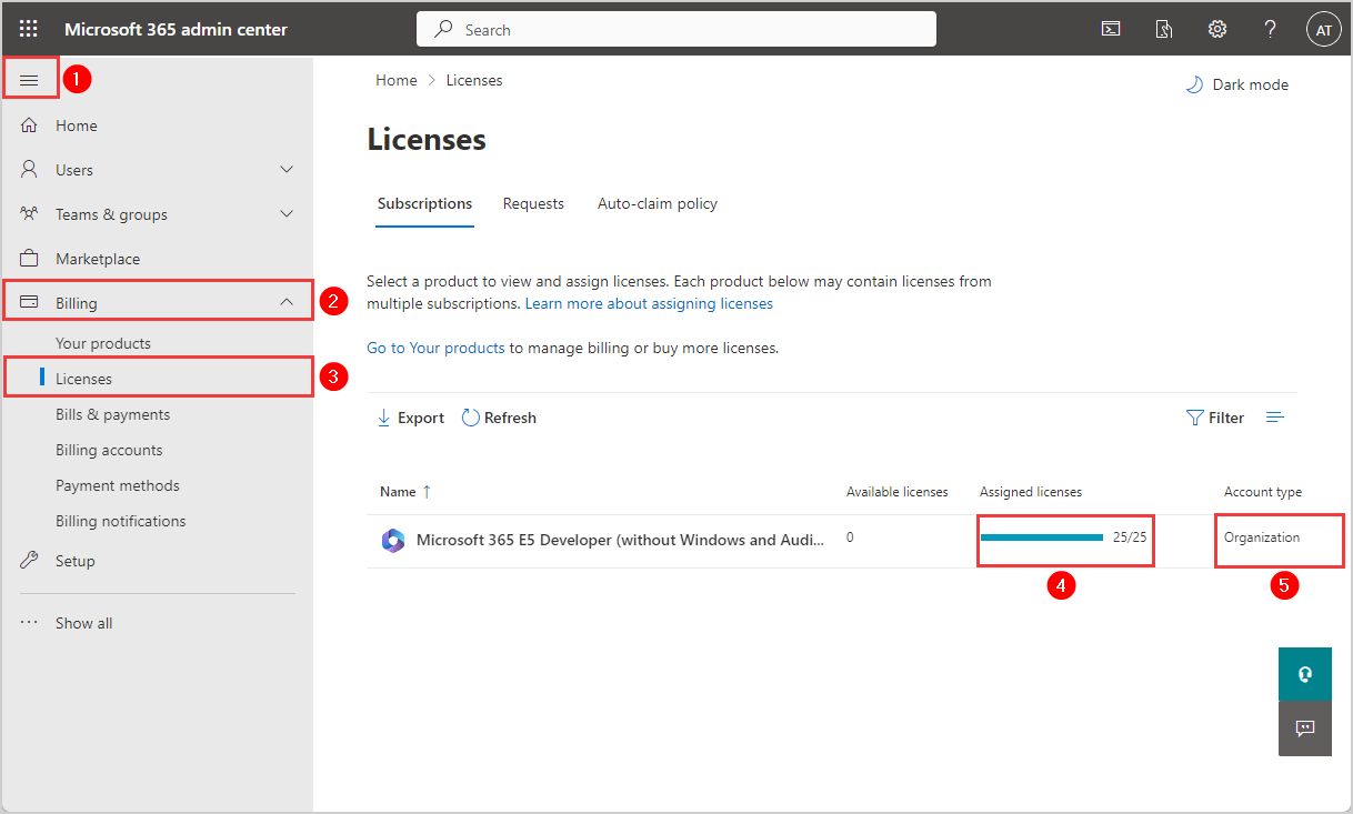 View Microsoft 365 users licenses list