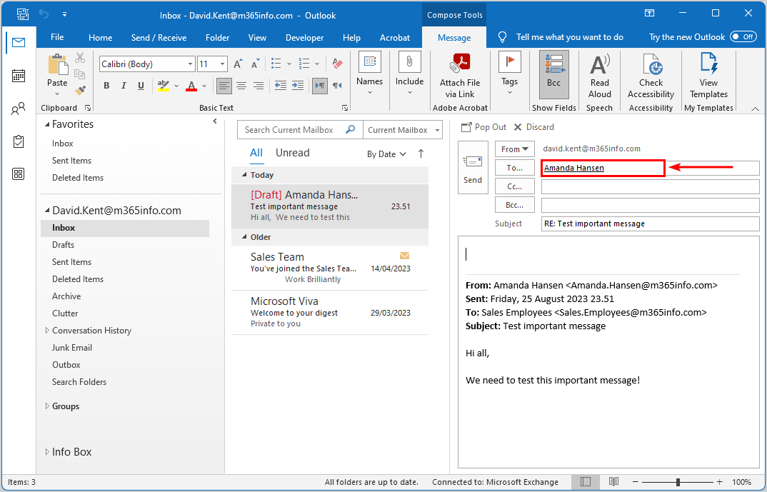 Prevent Reply All option to distribution group only to sender