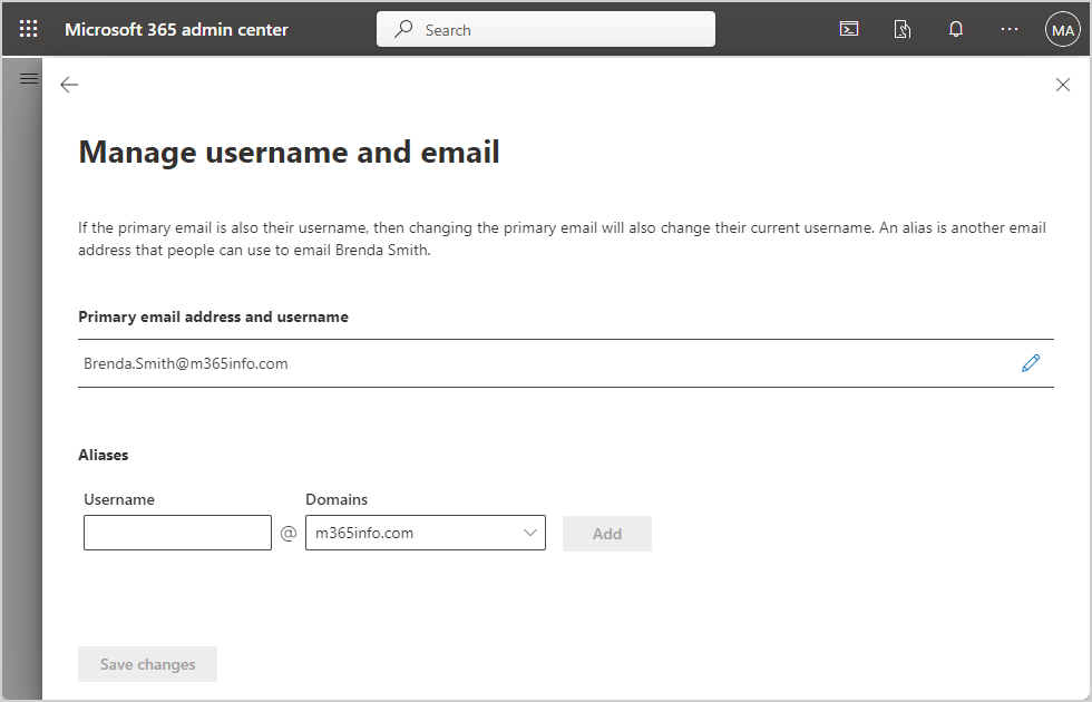 Bulk change Microsoft 365 primary SMTP address and username