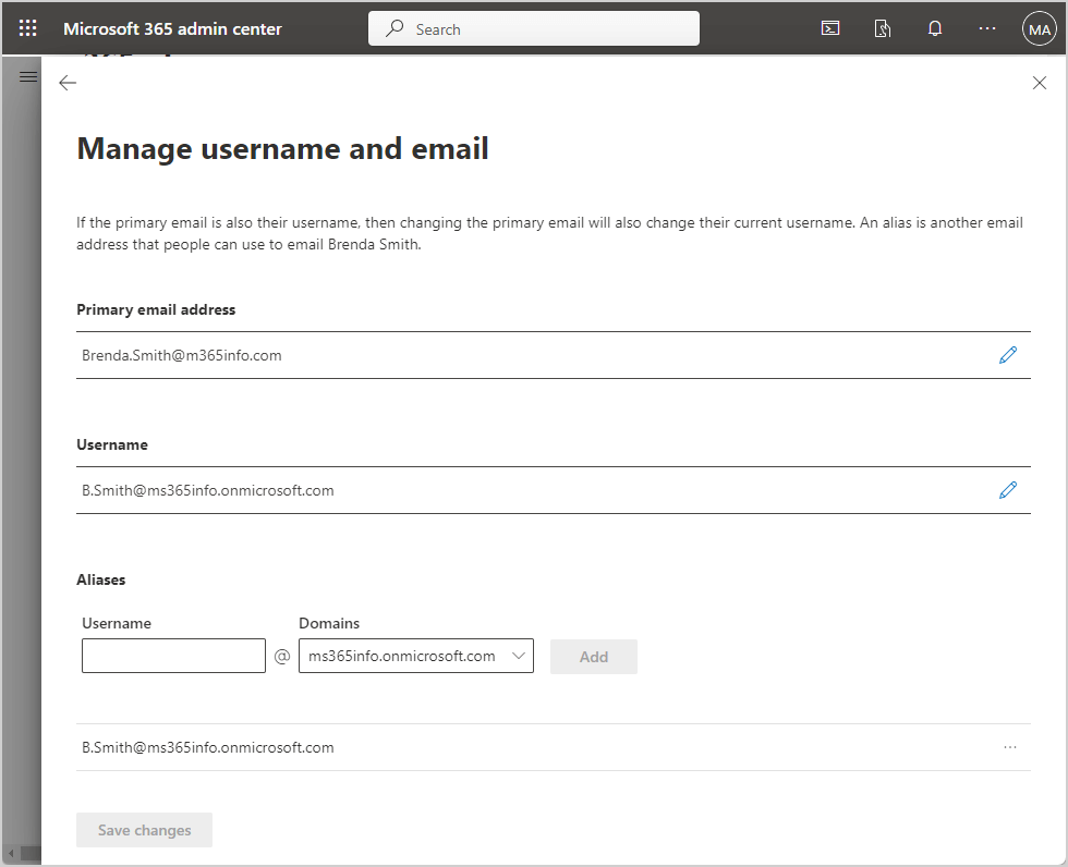 Change Microsoft 365 primary SMTP address in bulk