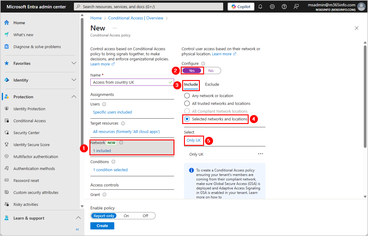 How to Allow Access to Microsoft 365 Only from Selected Countries